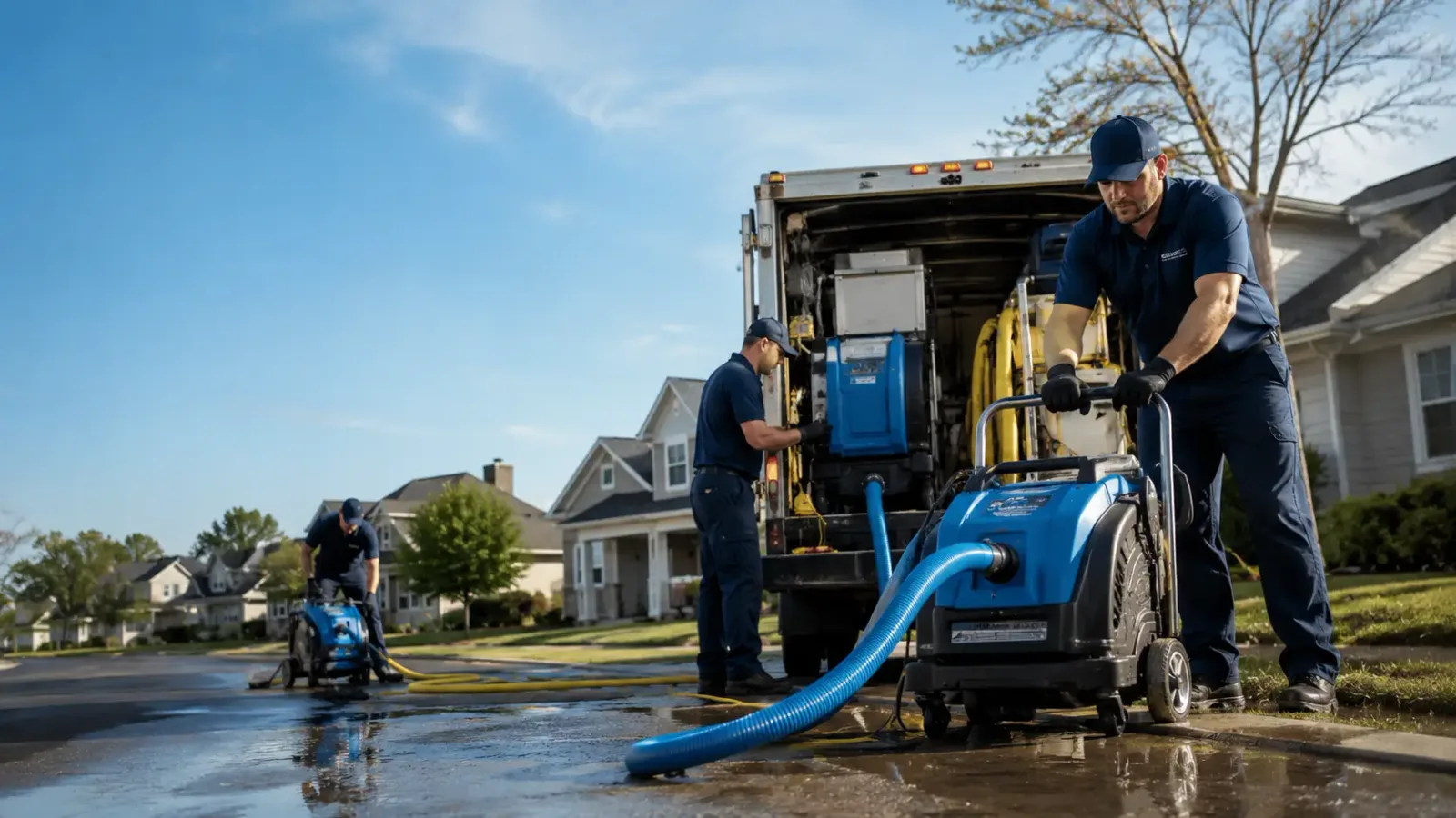 Flood Damage Cleanup in Mormon Lake, AZ